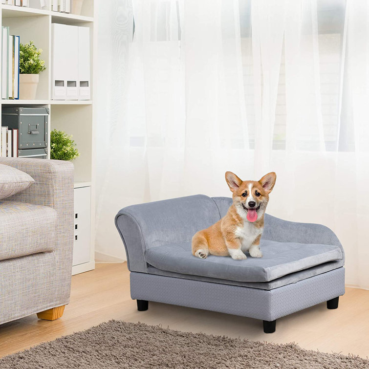 Pawhut Dog Sofa in Grey & Reviews Wayfair.co.uk